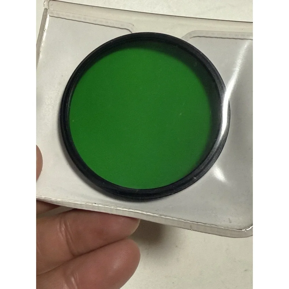 Vivitar 55mm No. 1 (11 ) Light Green Camera Lens Filter With Canon Case Japan